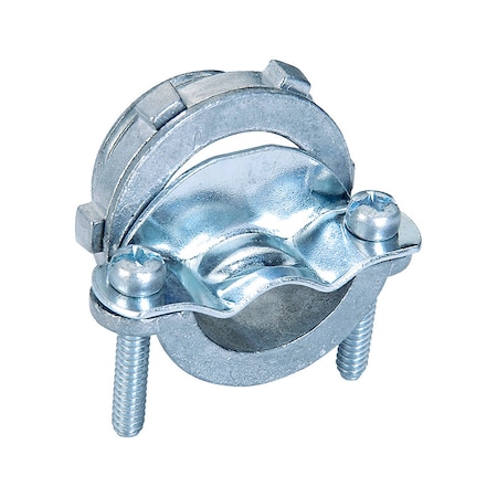 Sigma Engineered Solutions Conduit Fitting Clamp, Die Cast Zinc, Galvanized C-750